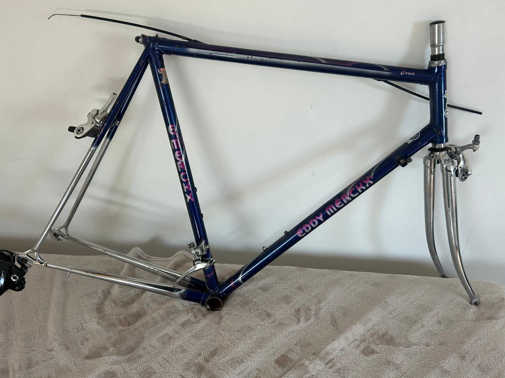 Merckx Corsa (maat 58), 28 inch, Gebruikt, 57 tot 61 cm, Ophalen