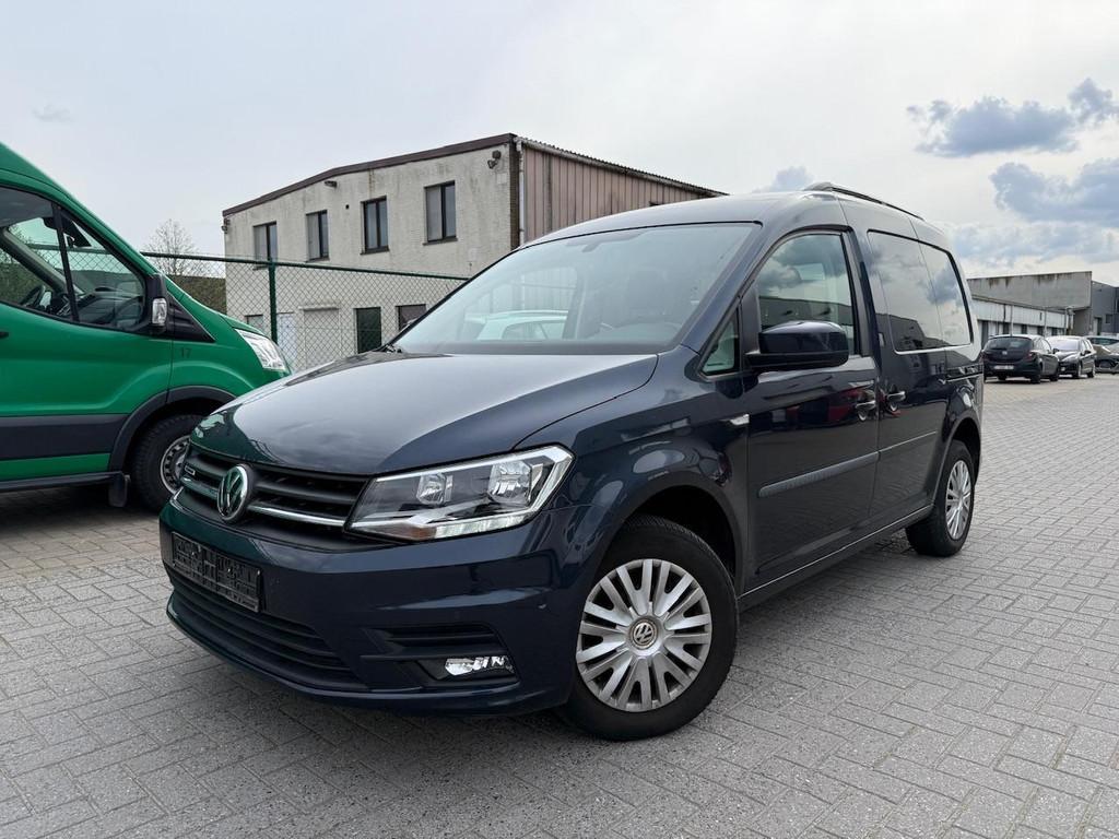 Volkswagen Caddy Combi 1.4 Benzine + CNG | Navi | Trekhaak, Autos, 1395 cm³, Boîte manuelle, 5 portes, 5 places