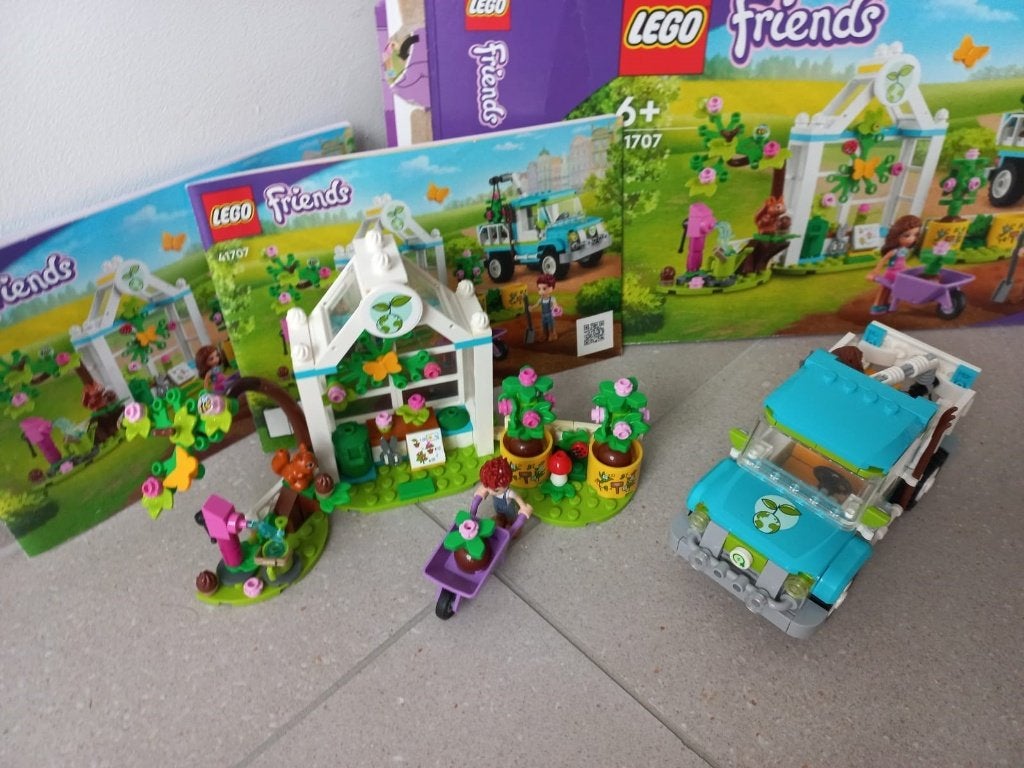 LEGO Friends 41707 – Le camion planteur d'arbres, Lego, Friends, Ophalen of Verzenden, Zo goed als nieuw