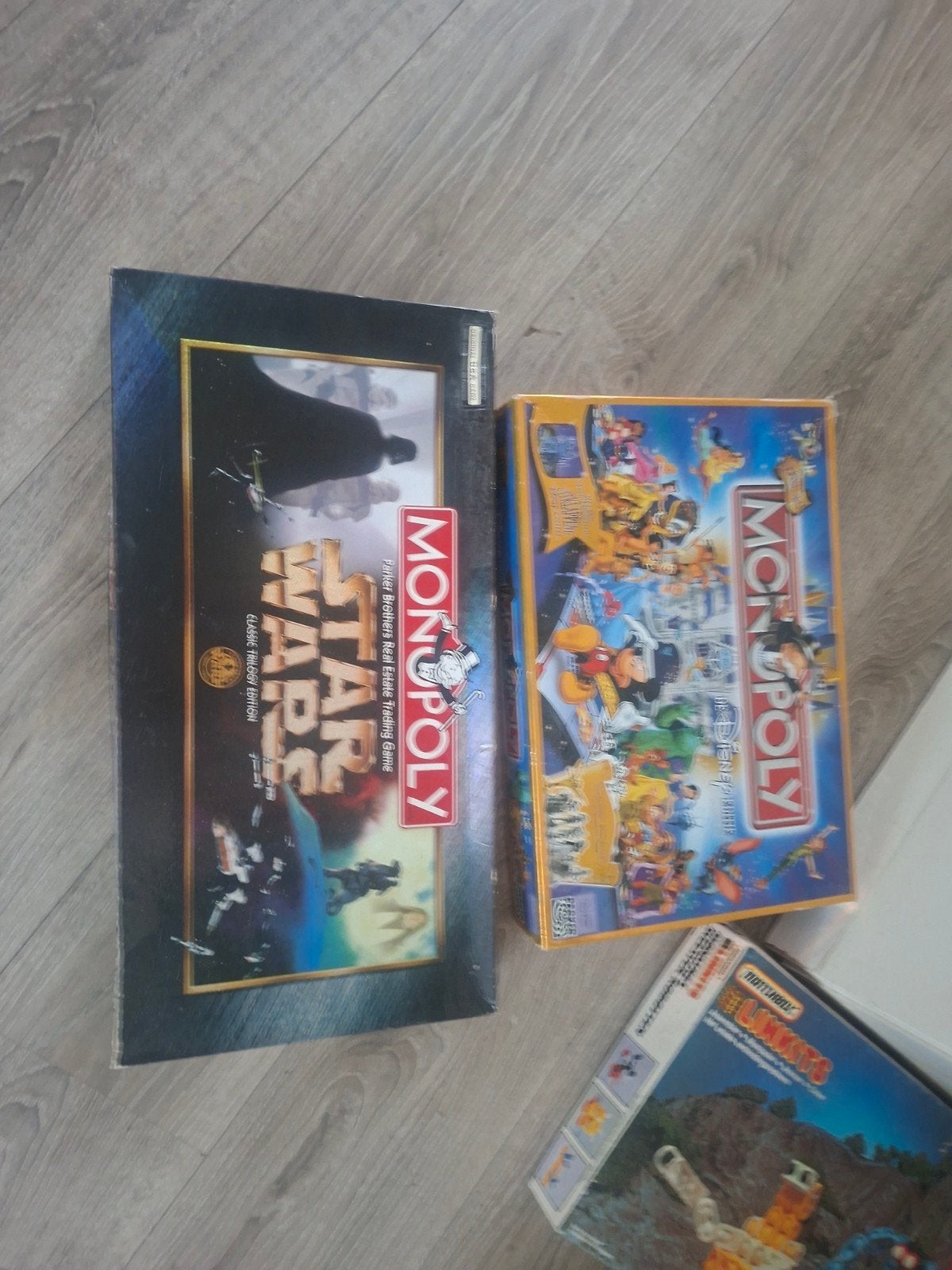 monopoly  star wars en dinsney onderdelen, Hobby en Vrije tijd, Ophalen of Verzenden, Parker
