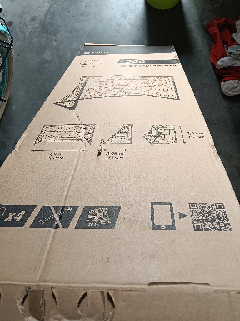 Decathlon doel, Sport en Fitness, Voetbal, Ophalen, Nieuw