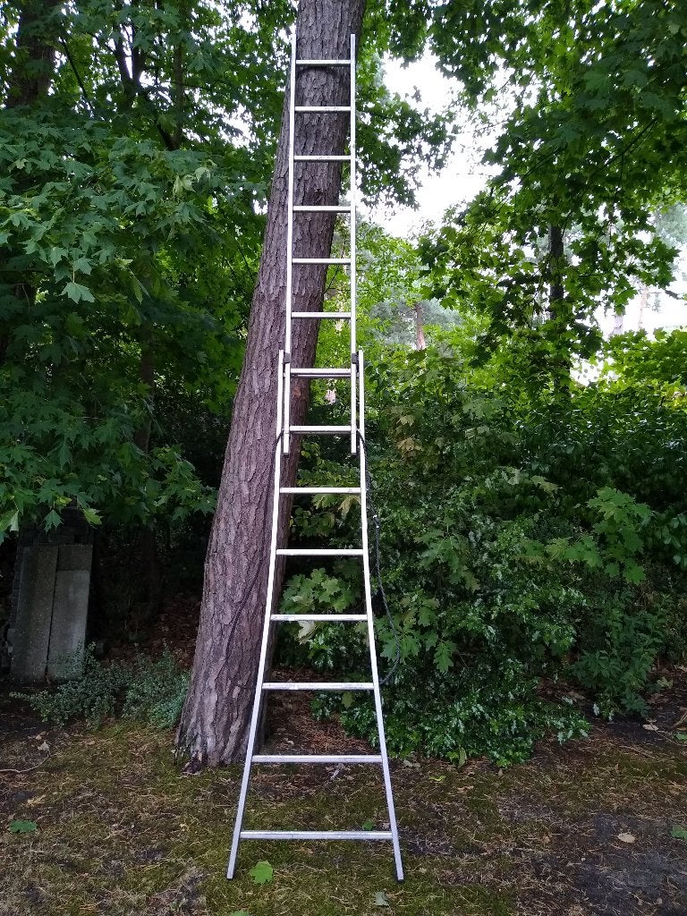 Ladder 16 treden, Ophalen, Gebruikt, Ladder
