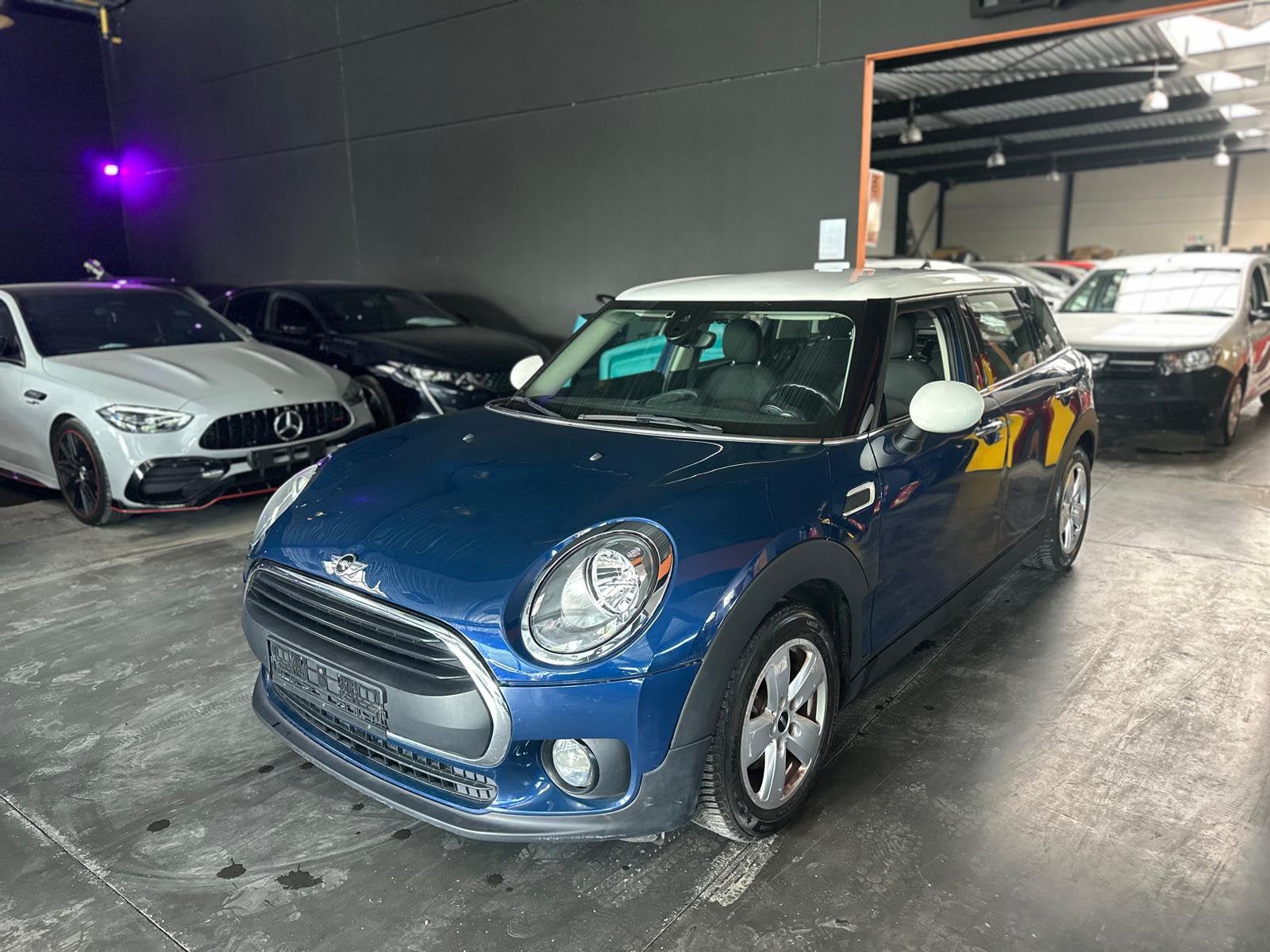 MINI CLUBMAN ONE D, Auto's, Mini, Voorwielaandrijving, Stof, 4 cilinders, Blauw