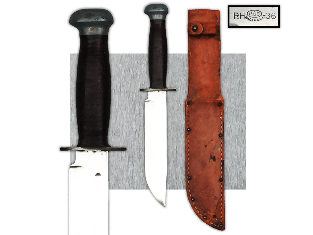 🚨Zeldzaam DAGGERMES RH PAL-36 USA AMERICAN WW2 Original, Verzamelen, Militaria | Algemeen, Ophalen of Verzenden, Landmacht, Mes of Dolk