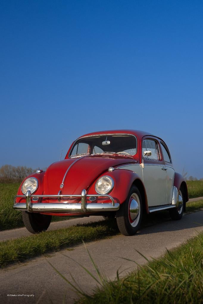 Vw kever 1200 bwj 1962 perfecte staat, gekeurd + garantie, Auto's, Volkswagen, 4 zetels, Beetle (Kever), 4 cilinders, Handgeschakeld