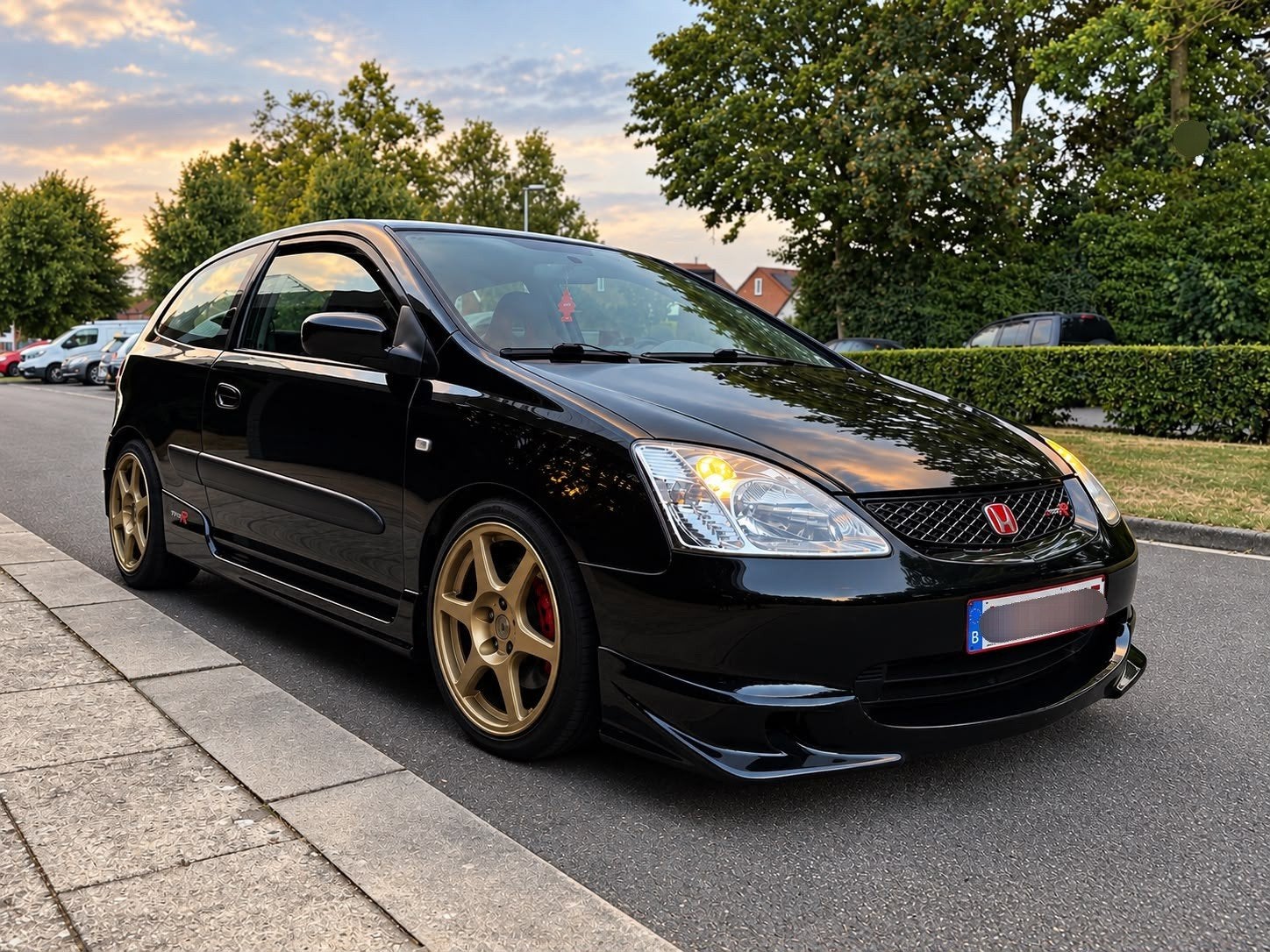 Honda ep3 Type R original100%, Auto's, 4 zetels, 4 cilinders, Alcantara, Zwart