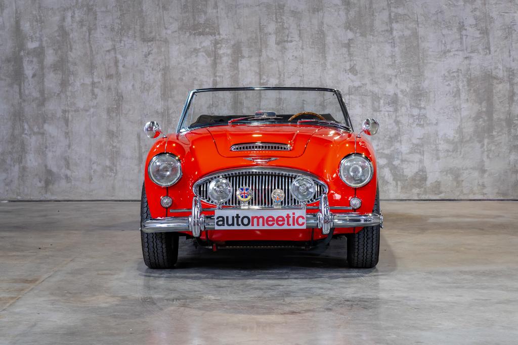 AUSTIN-HEALEY BJ 7 3000 UIT 1960, Auto's, 4 zetels, Achterwielaandrijving, Zwart, Cabriolet
