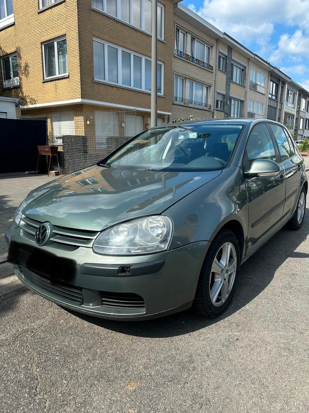 Vw Golf 1.6 FSI, Voorwielaandrijving, Stof, Zwart, Handgeschakeld