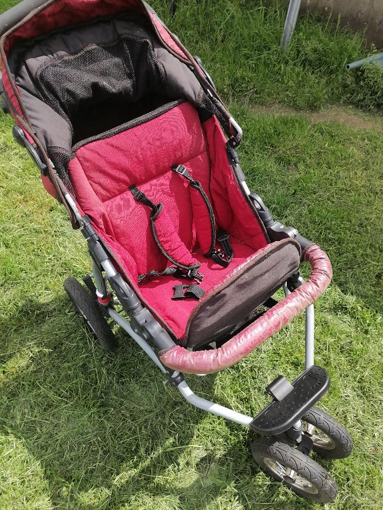 zeer robuuste buggy Torck, Kinderen en Baby's, Buggy's, Ophalen, Gebruikt, Regenhoes