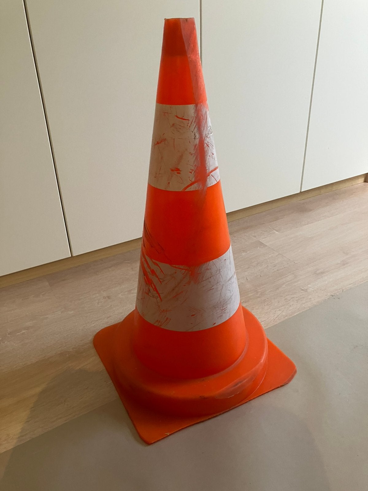Verkeerskegel 75 cm, Ophalen, Gebruikt