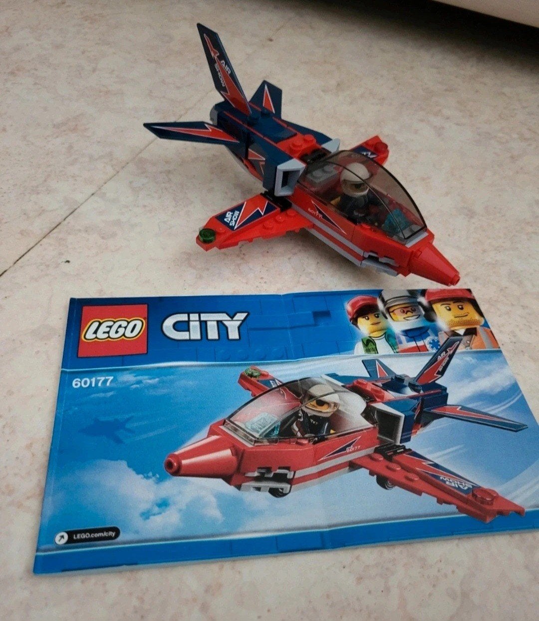 Lego City Avion de voltige, Enlèvement ou Envoi, Complet, Lego, City