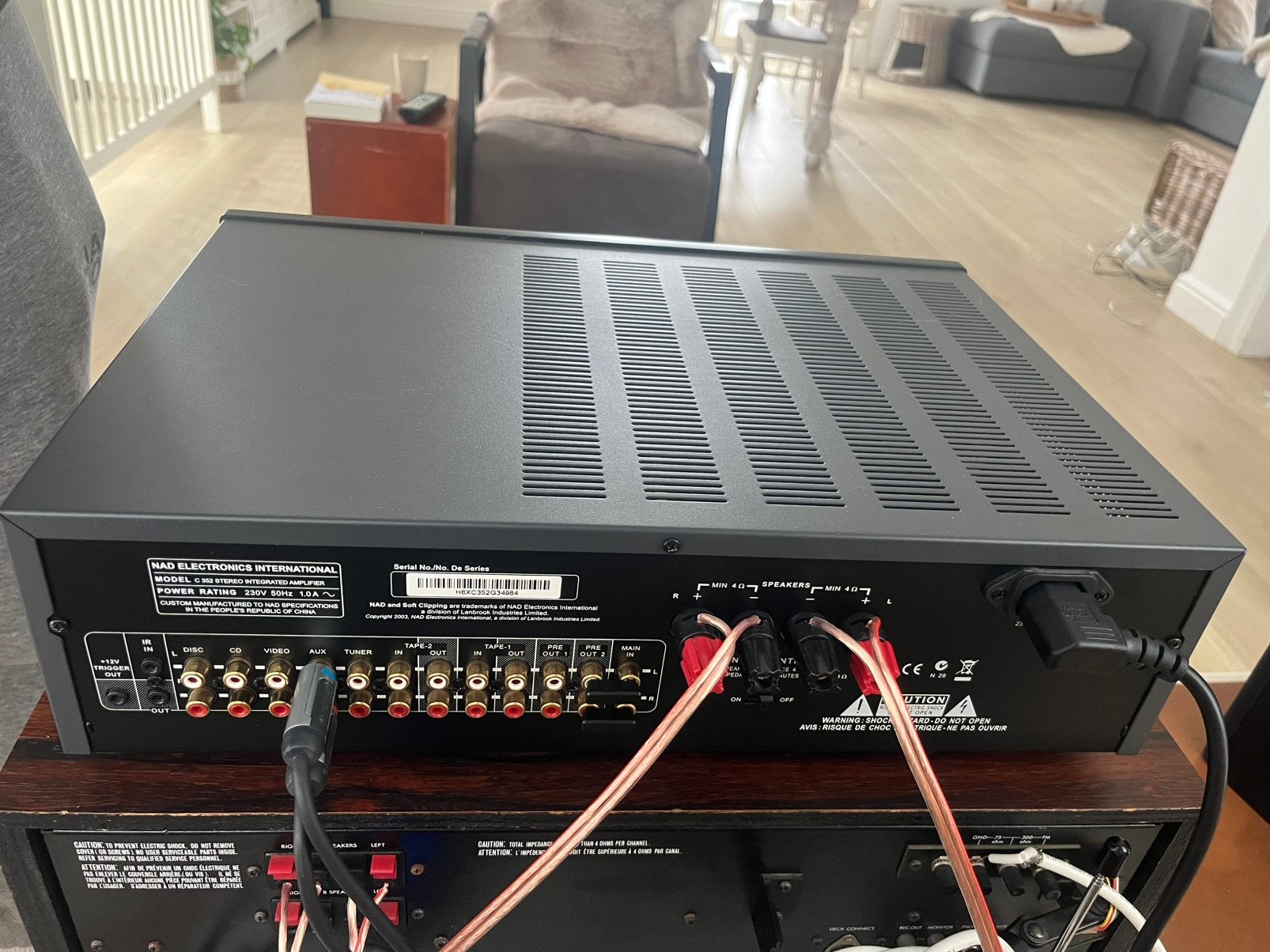 NAD C 352 – Stereoversterker, Enlèvement, Comme neuf