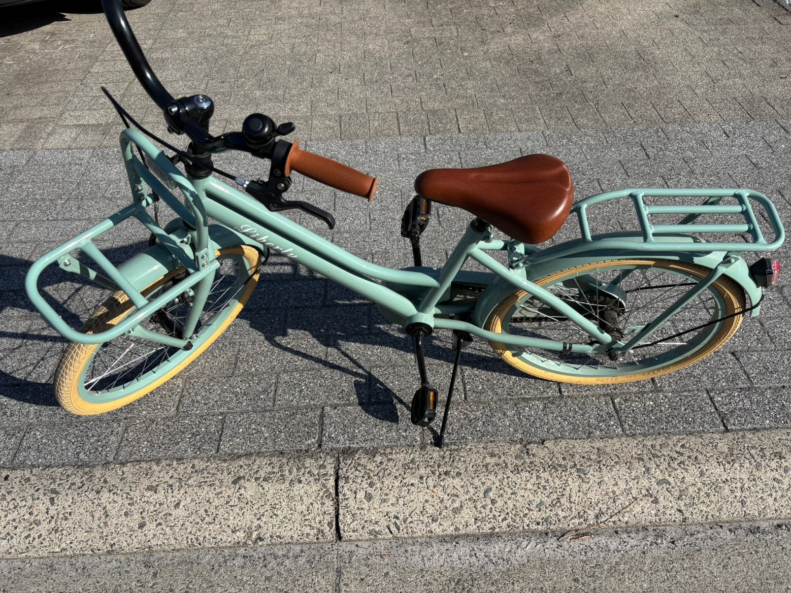 Meisjesfiets 20 inch groen, Fietsen en Brommers, Ophalen, Zo goed als nieuw, 20 inch