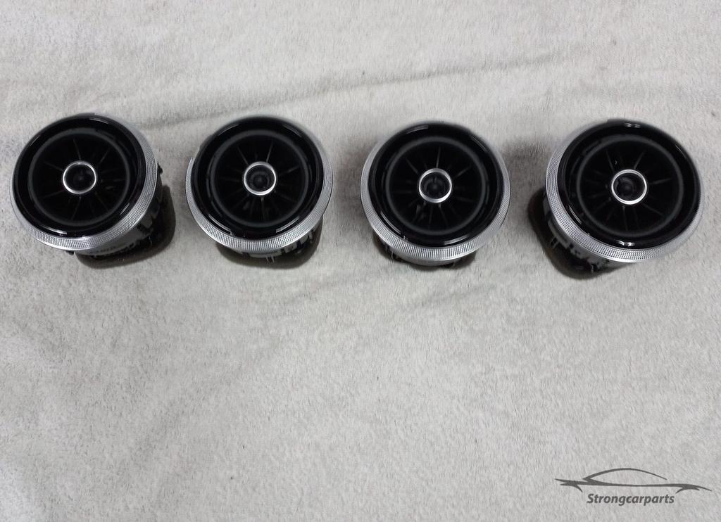Audi A3 8V luchtrooster set 4x S line nieuwstaat., -, Audi, Utilisé, -