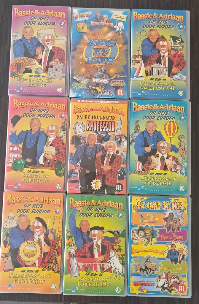 VHS cassettes voor kinderen, CD & DVD, VHS | Enfants & Jeunesse, Enlèvement ou Envoi, Utilisé, Programme ou film pour enfants