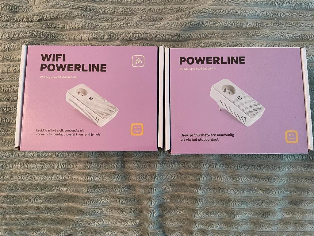 Wifi Powerline set van Telenet, Enlèvement, Comme neuf