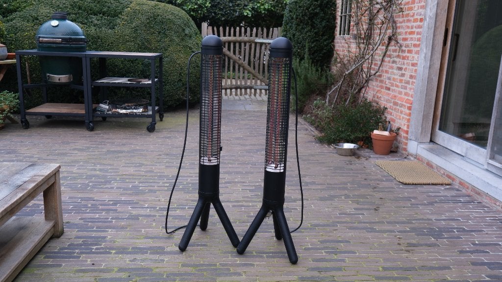 Terrasverwarmers Eva Solo, Ophalen, Zo goed als nieuw, Elektrisch, Vloer