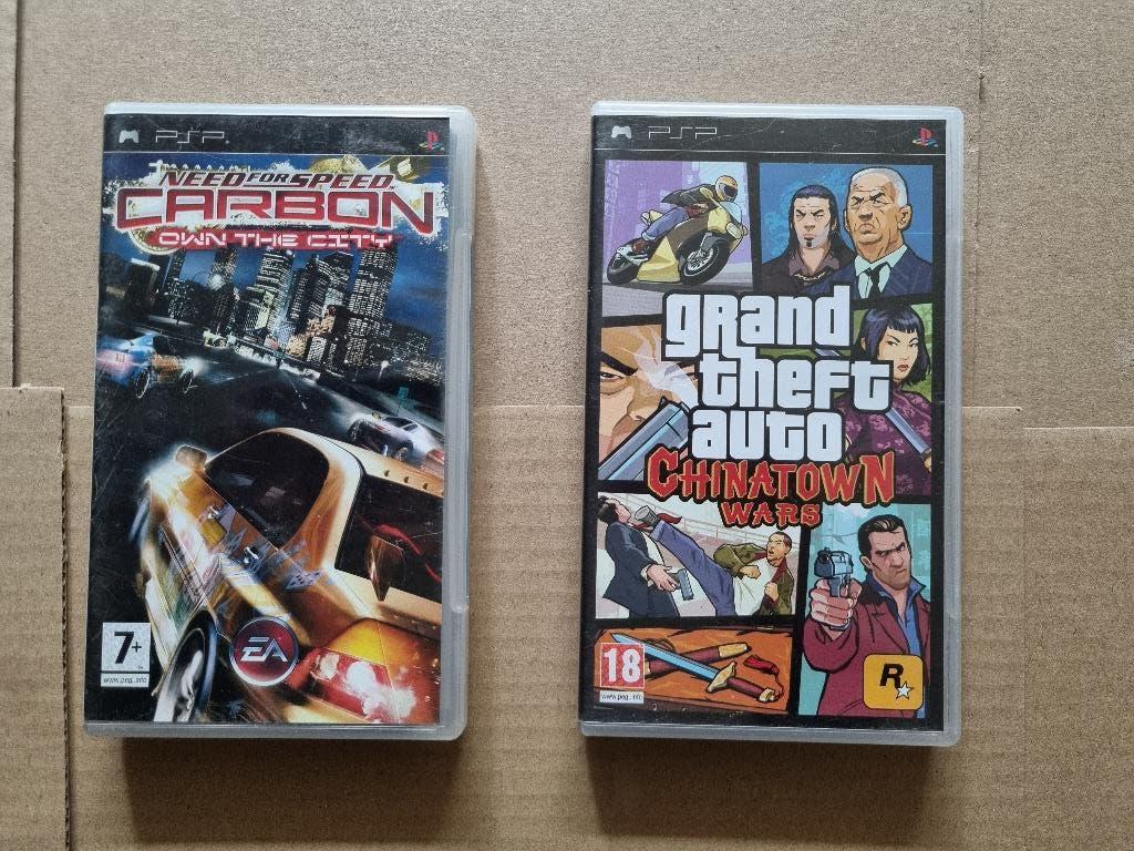 Lot van 10 PSP spellen met GTA Chinatown Wars, Enlèvement ou Envoi, Utilisé