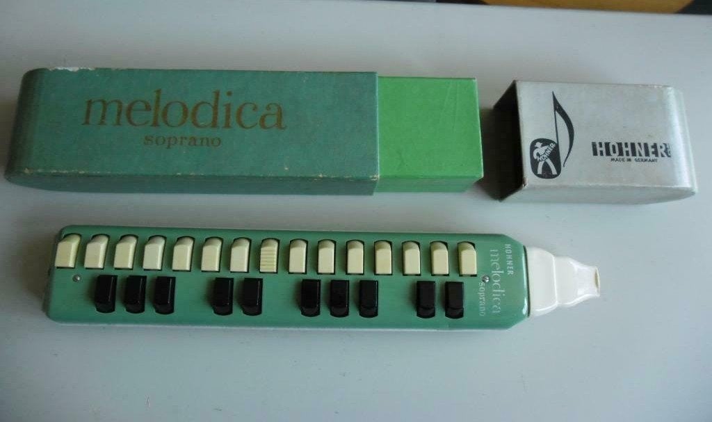 vitage melodica merk Hohner in originele doos, Ophalen of Verzenden, Zo goed als nieuw, Overige typen, Met koffer of doosje