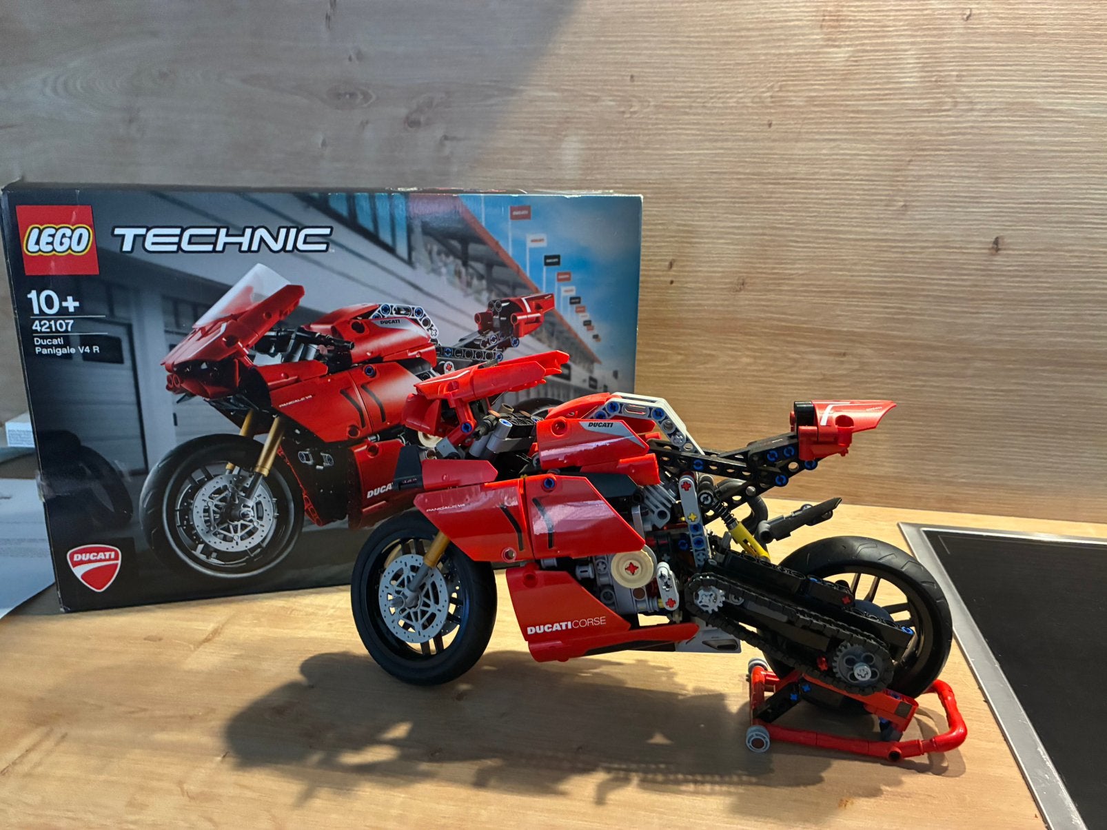 Ducati panigale, Ophalen, Zo goed als nieuw