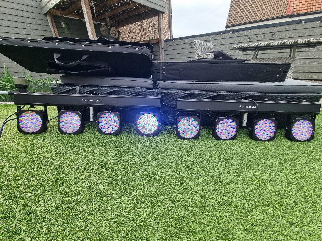 LightmaXX CLS-1 Led-bar - 2 stuks zonder statief, Muziek en Instrumenten, Ophalen, Gebruikt, Licht, Geluidgestuurd