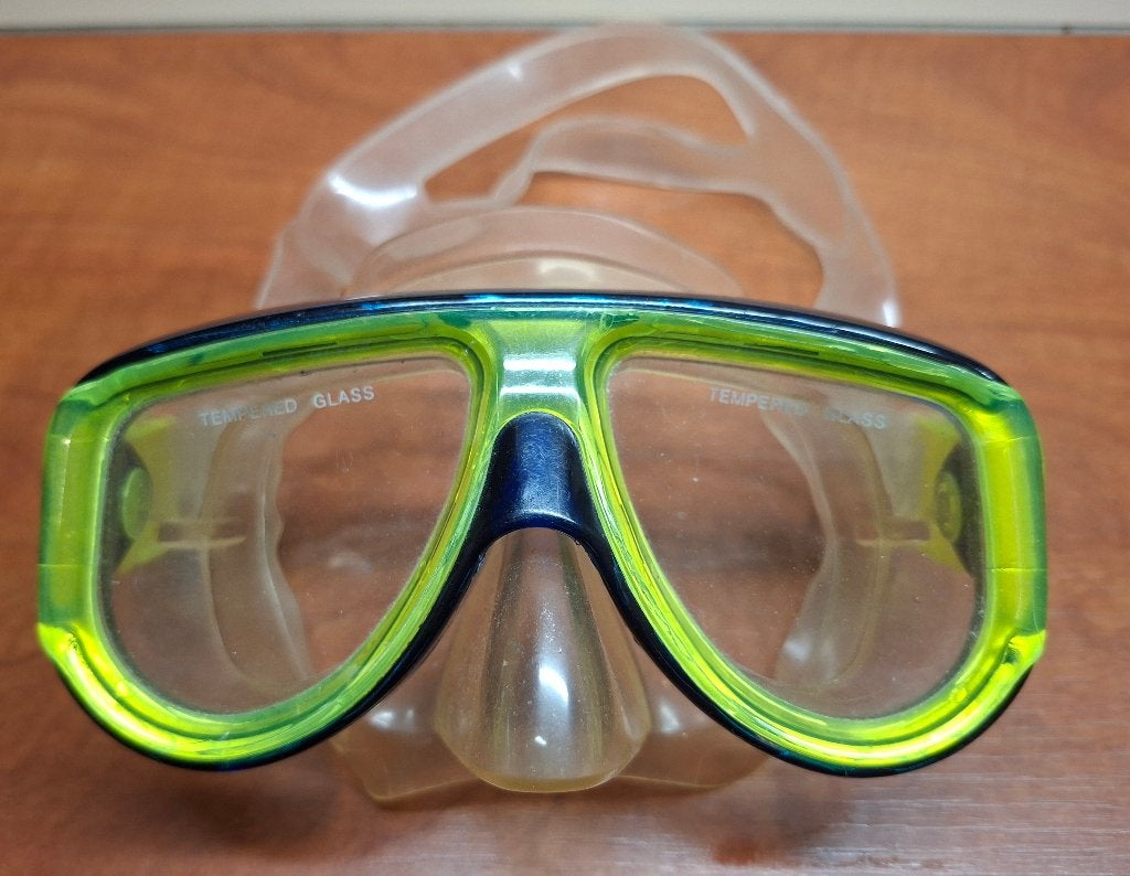 Masque de plongée Rucanor, Sports nautiques & Bateaux, Plongée, Comme neuf, Lunettes de plongée ou Tuba, Enlèvement