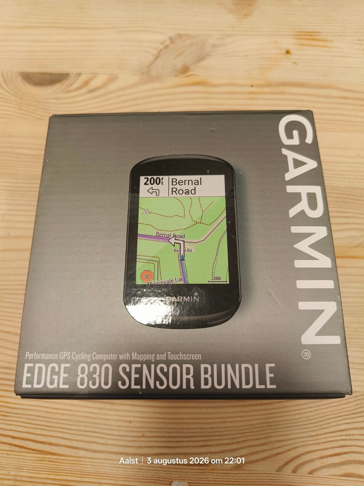 Ensemble Garmin Edge 830, Enlèvement, GPS, Comme neuf