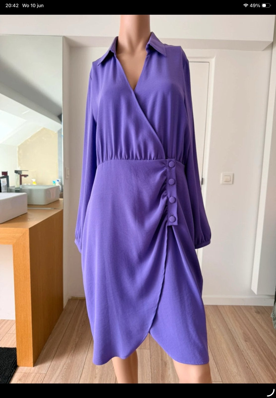 Caroline Biss nieuwe jurk,maat 38, Kleding | Dames, Maat 38/40 (M), Paars, Nieuw, Ophalen of Verzenden