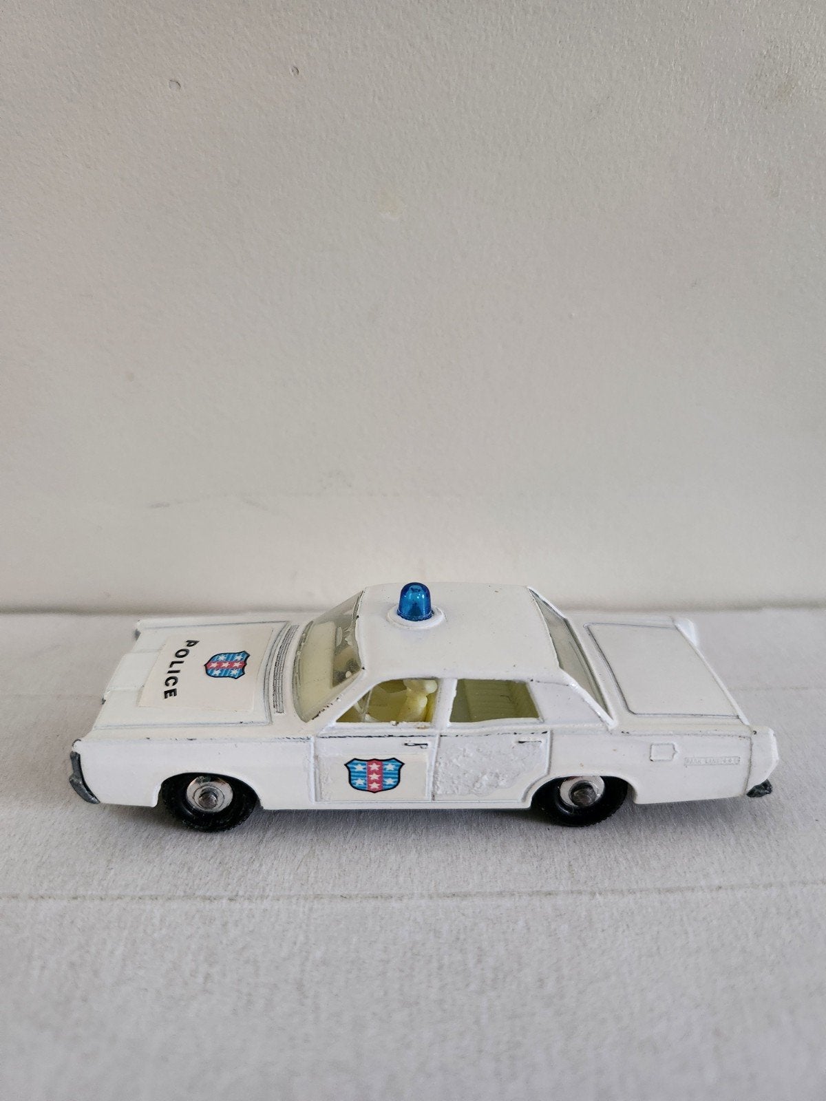 Matchbox Regulars Mercury Police Car 55D (1968) blue light, Ophalen of Verzenden