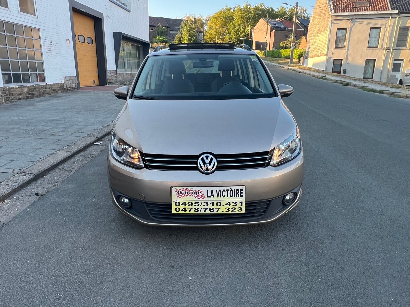 Volkswagen Touran 7 PLACES 2014 TDi 77kw 0032478767323, Auto's, Voorwielaandrijving, Euro 5, Stof, 4 cilinders