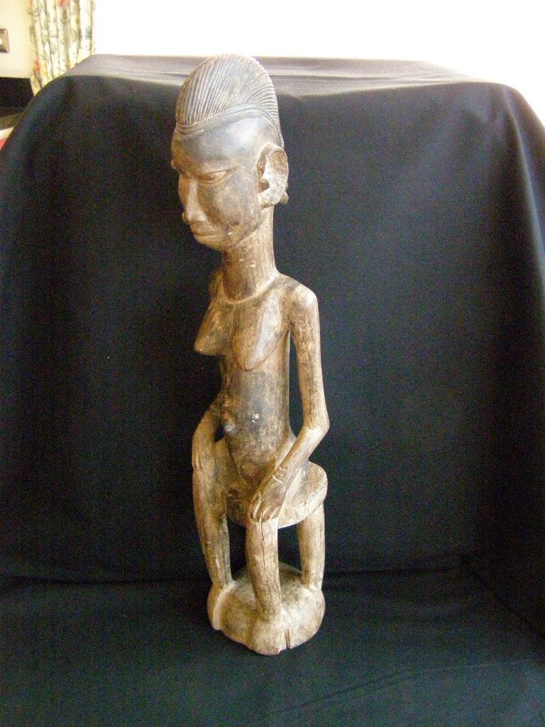 Voorouderfiguur - Baule - Ivoorkust - BLOLO BLA, Antiek en Kunst, Ophalen of Verzenden