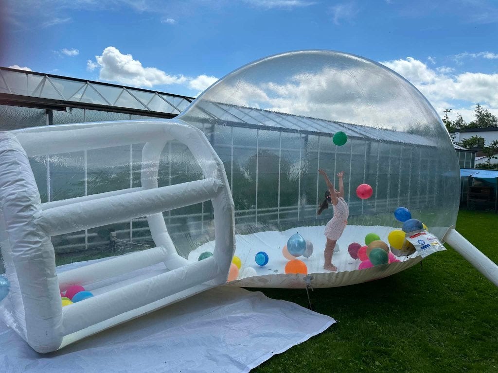 Balloonhouse te koop, Hobby en Vrije tijd, Feestartikelen | Verhuur, Ophalen, Gebruikt