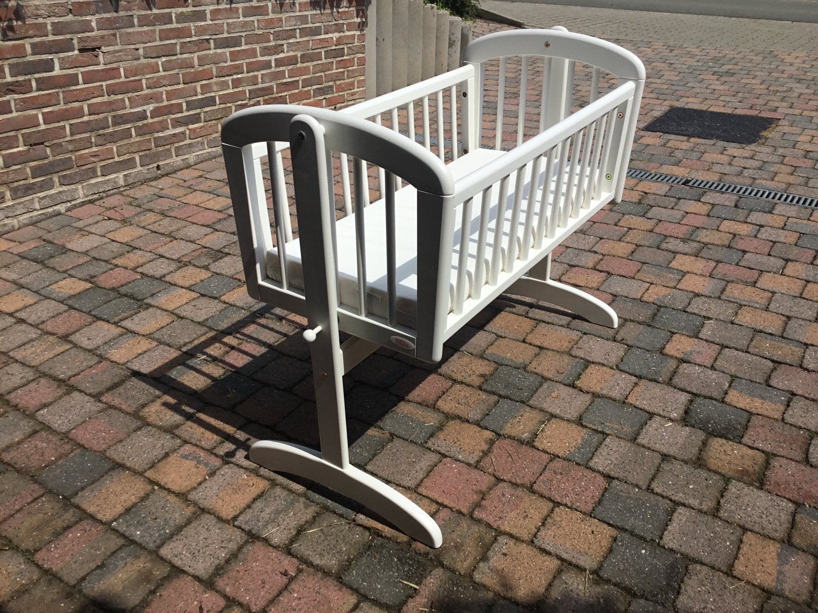 Baby schommelwieg, Kinderen en Baby's, Ophalen, Zo goed als nieuw, Matras