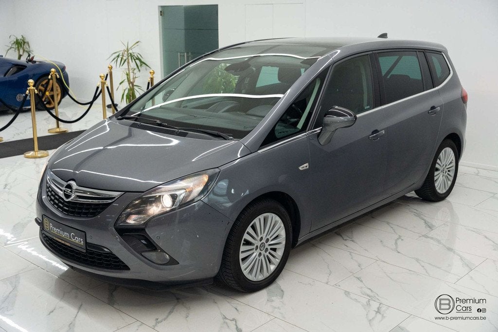 Opel Zafira Tourer 1.6 CDTI ecoflex! cruise! Handelaar / exp, Autos, Opel, 100 kW, Argent ou Gris, Achat, Euro 6