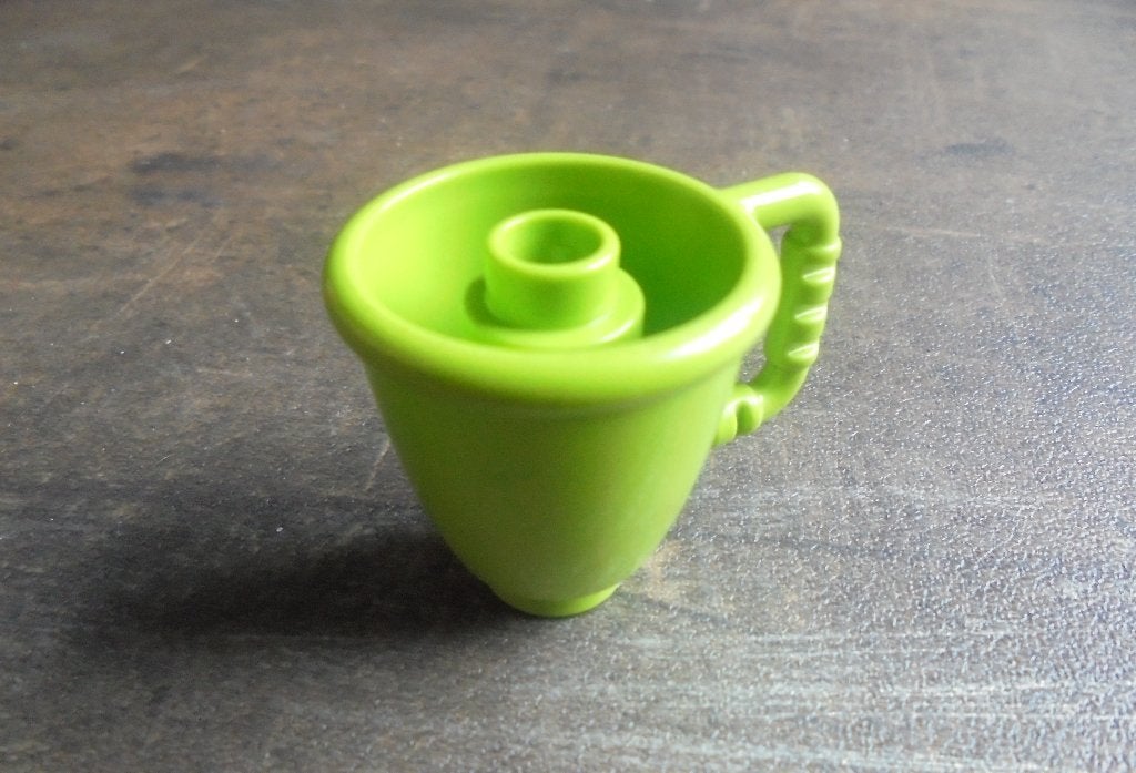 Lego Duplo Utensil Cup with Stud Inside (zie foto's), Enlèvement ou Envoi, Utilisé, Briques en vrac, Duplo
