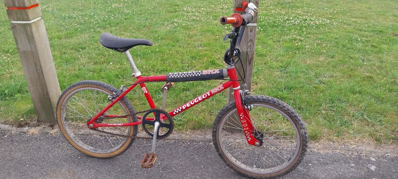 BMX old school, Vélos & Vélomoteurs, Vélos | BMX & Freestyle, Frein sur jante, Enlèvement ou Envoi, Acier, Utilisé