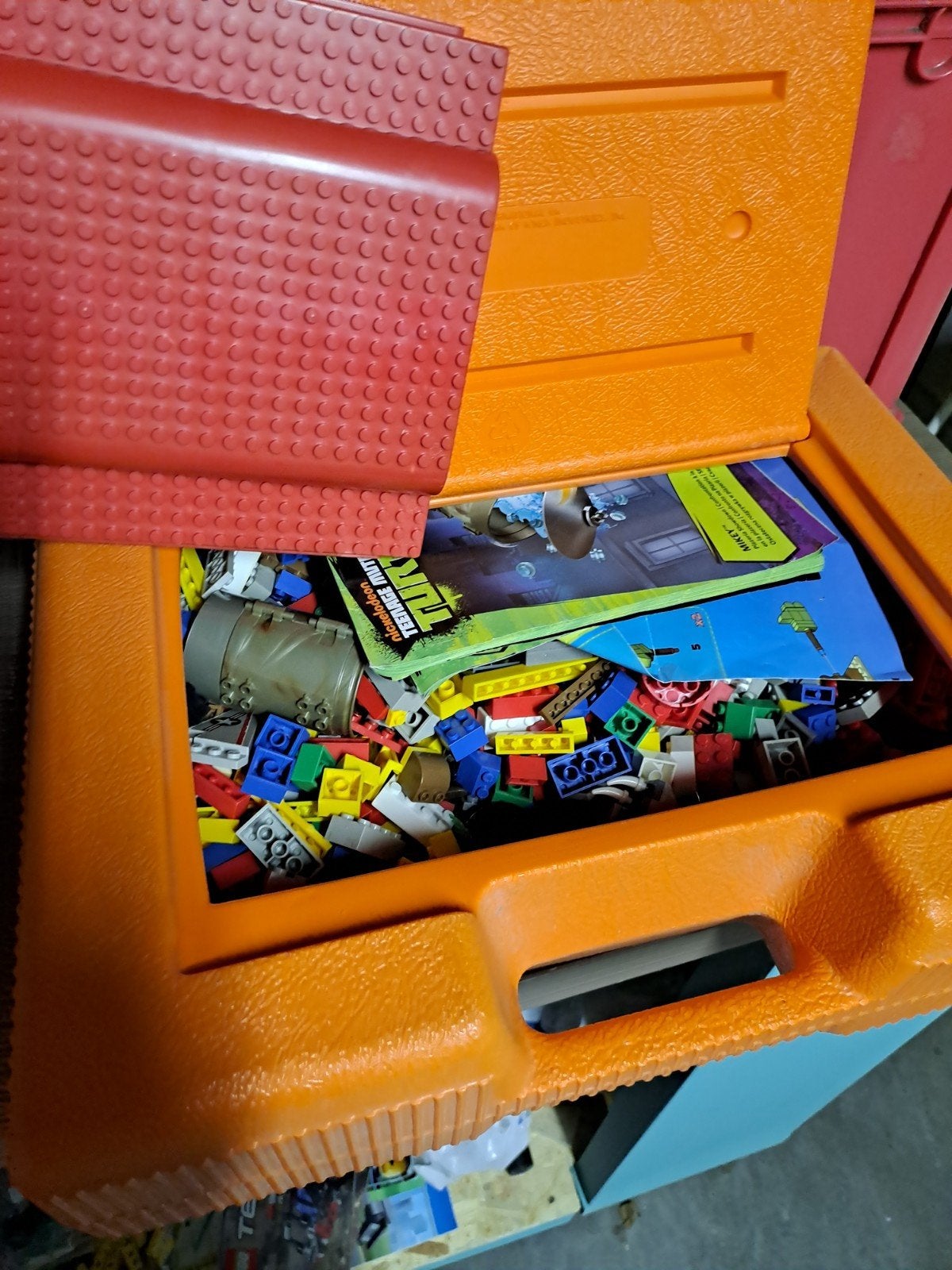 Mega blocks, Ophalen