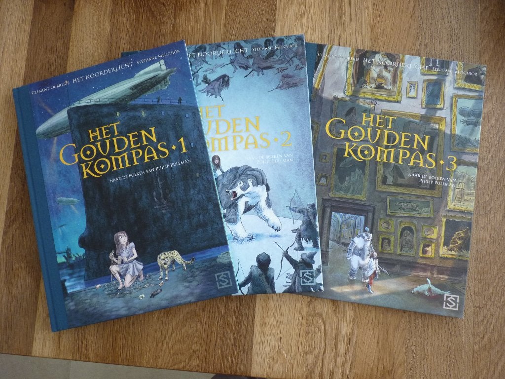 Het noorderlicht: Het gouden kompas 1,2&3, Livres, Série complète ou Série, Enlèvement ou Envoi, Comme neuf