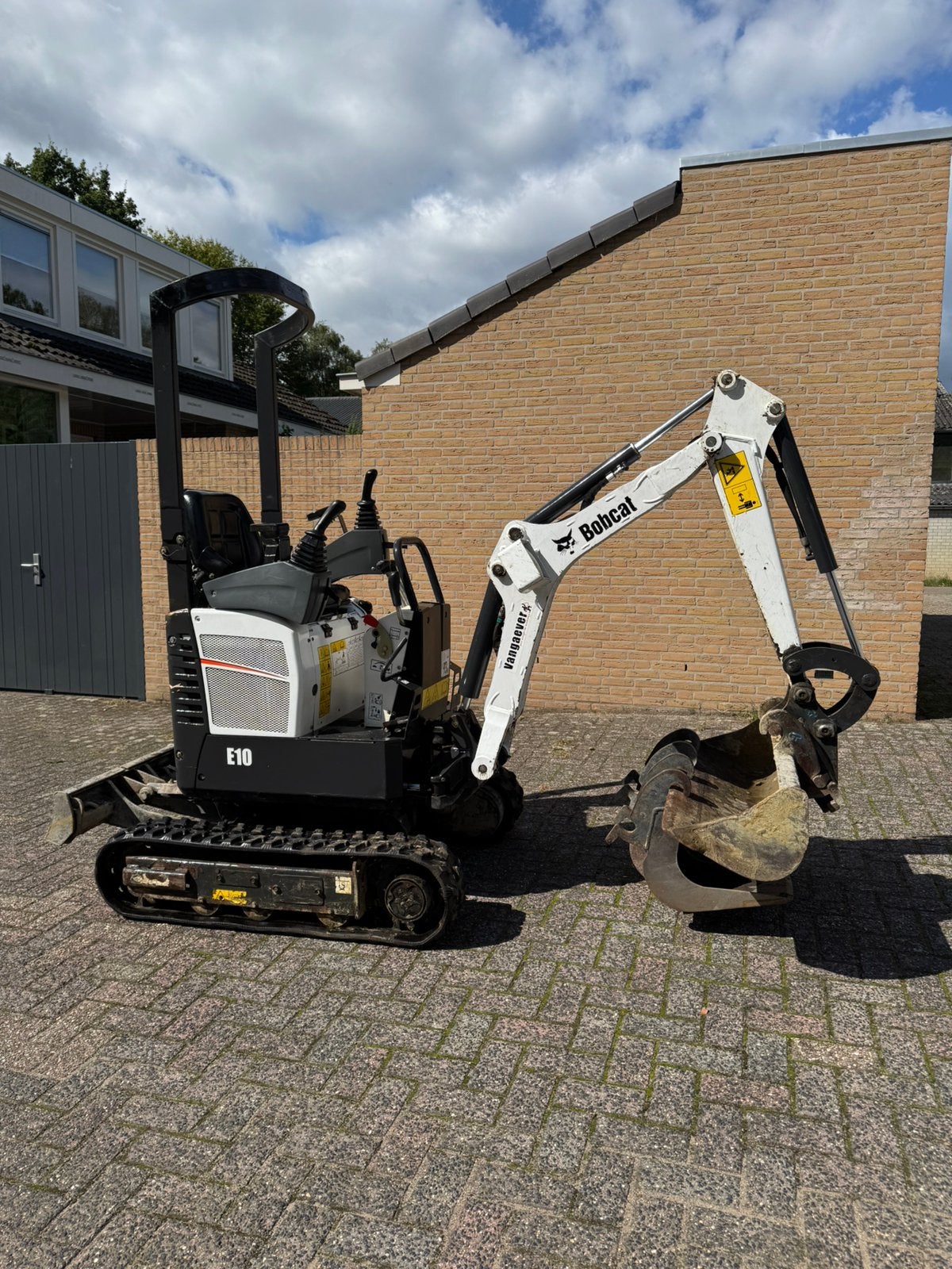 Bobcat e10 graafmachine perfecte staat 3 bakken marge, Ophalen of Verzenden, Graafmachine