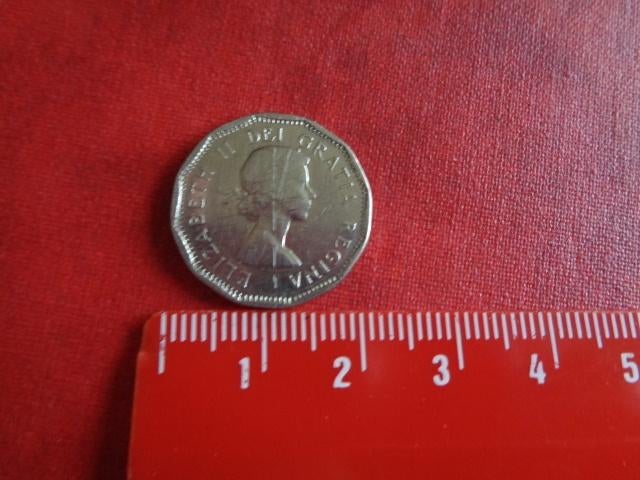 Pièce de monnaie. "CANADA" 5 cent. Elizabeth II, Envoi, Autres pays, Monnaie en vrac