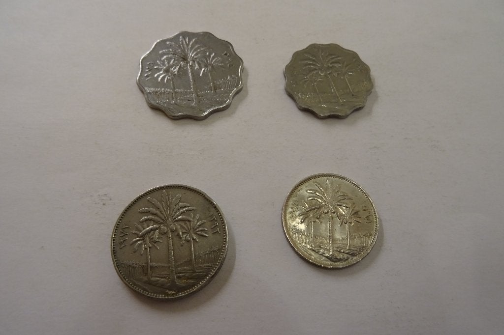 Oude munten Irak, Ophalen of Verzenden, Midden-Oosten, Setje