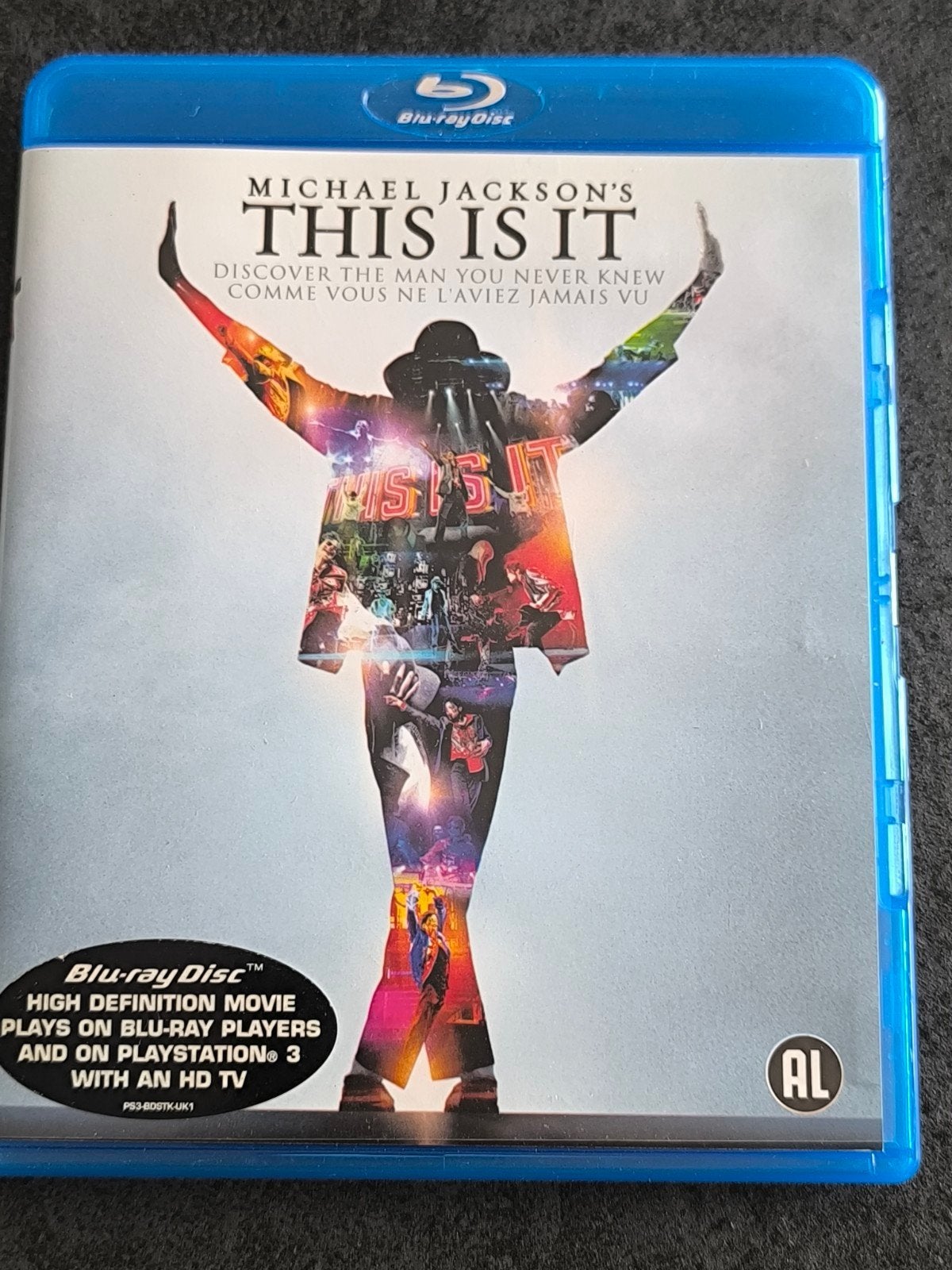Blu ray Michael Jackson, this is it, Enlèvement ou Envoi, Comme neuf