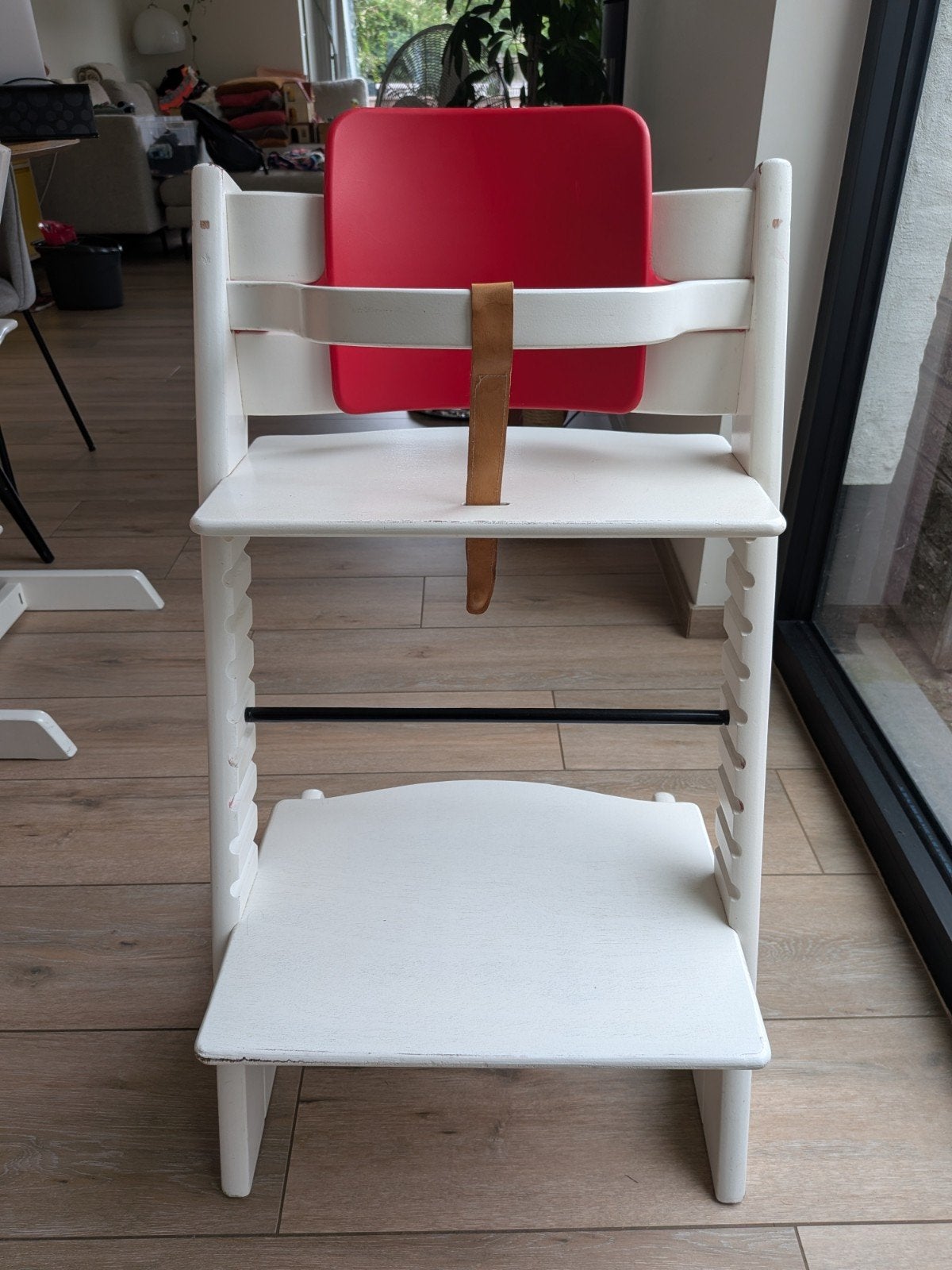 Stokke tripp Trapp wit, Kinderen en Baby's, Ophalen, Gebruikt, Meegroeistoel