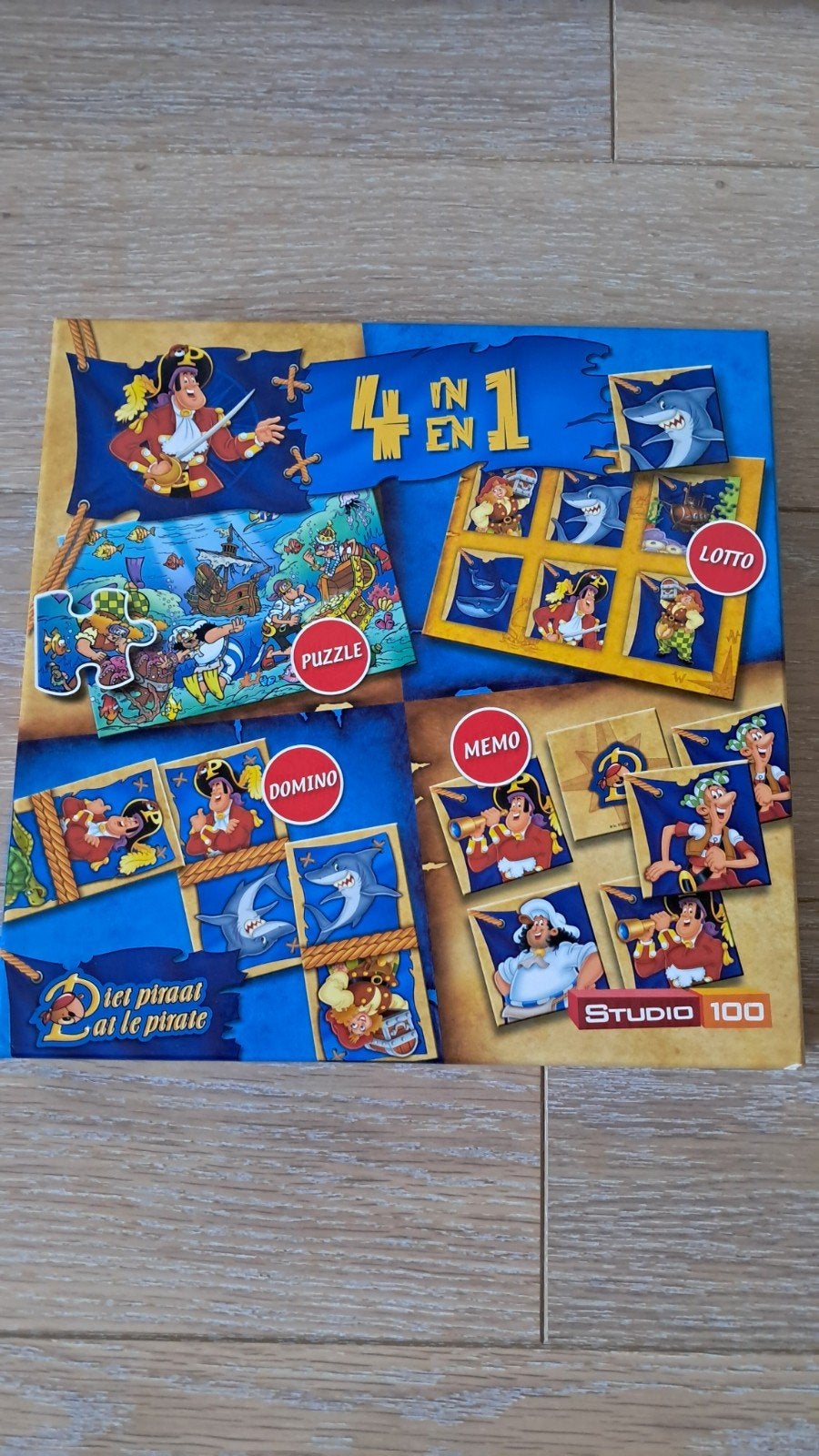 Pakket gezelschapsspellen voor kleuters, Ophalen, Gebruikt