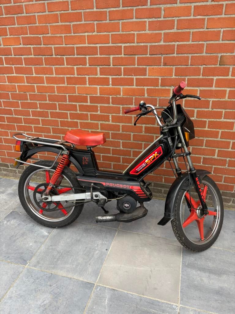 Peugeot 103 SPX phase 1 met papieren, Fietsen en Brommers, Brommeronderdelen | Oldtimers, Zo goed als nieuw, Ophalen