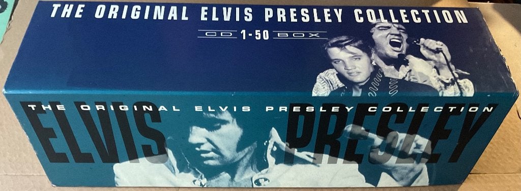 Elvis Presley Box NL 1996 50 CD's + 2 DVD's Extra, Wereldmuziek, Ophalen of Verzenden, Zo goed als nieuw, Inclusief DVD