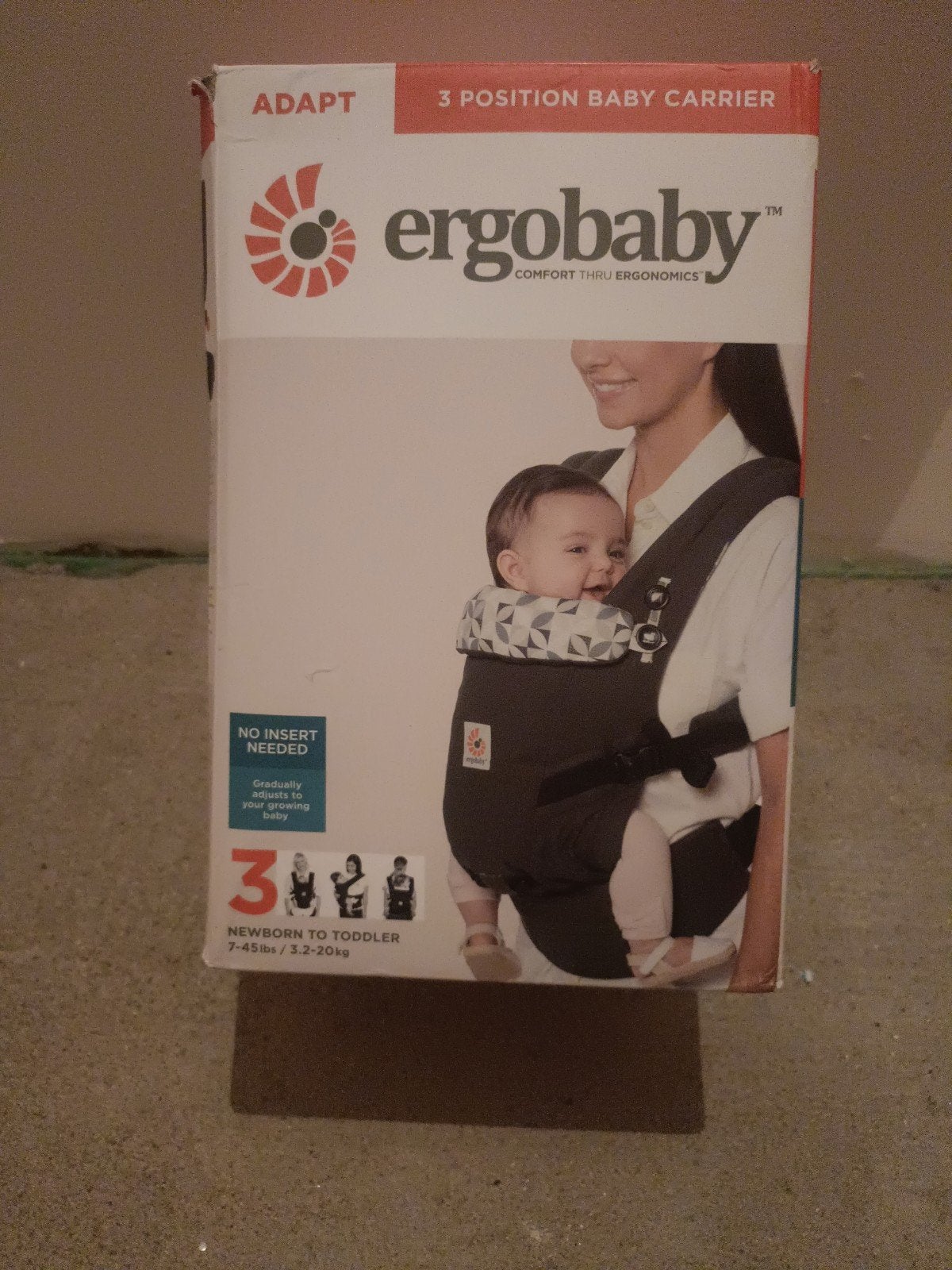 Porte-bébé Ergobaby Adapt, Enfants & Bébés, Porte-bébés & Écharpe porte bébé, Autres marques, Porte-bébé, Enlèvement ou Envoi