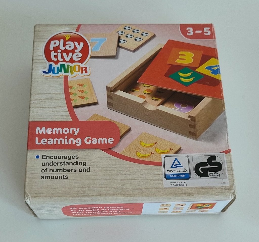 Playtive Junior Memory Learning Game, Enlèvement, Comme neuf, Puzzles