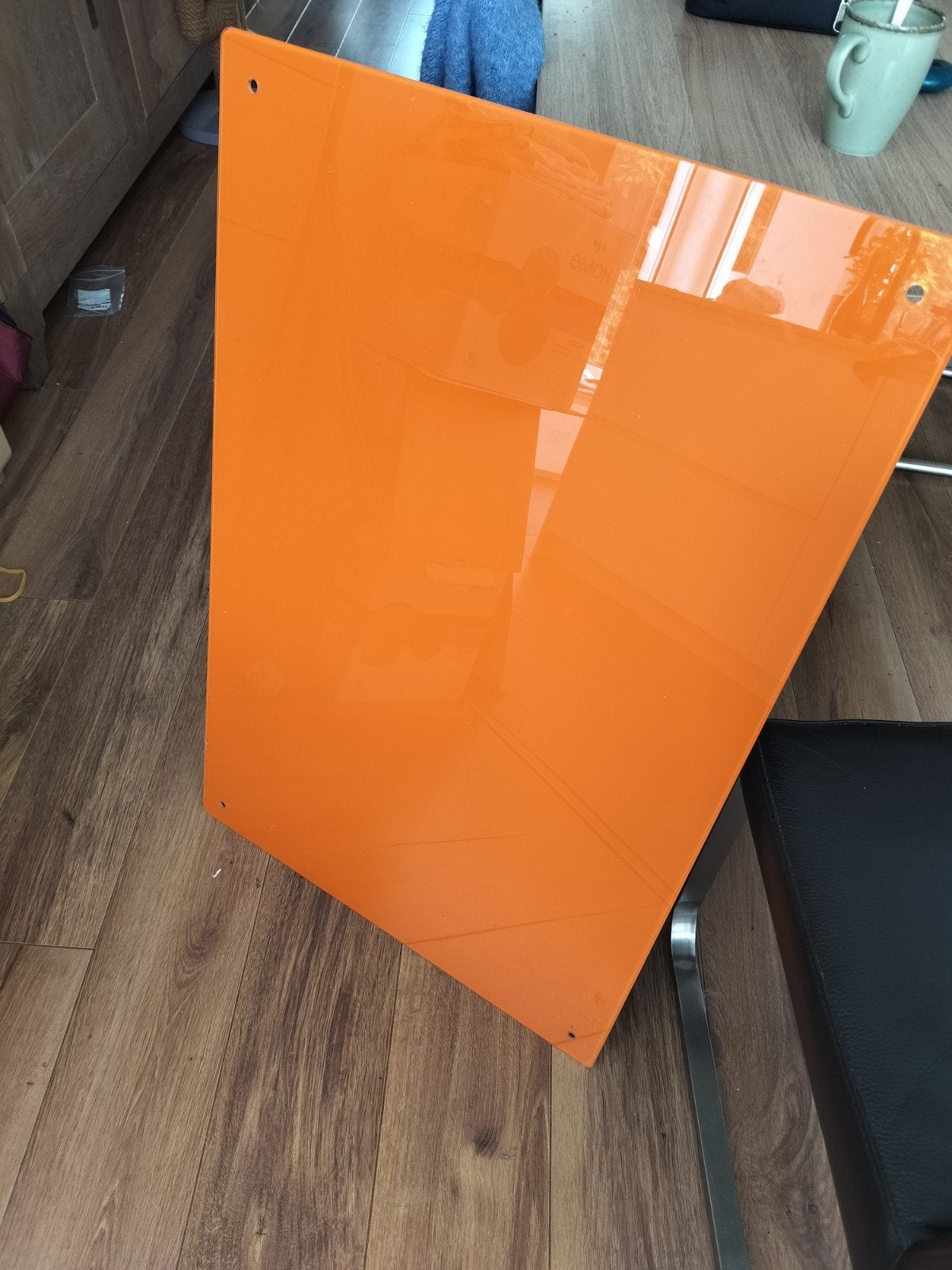 Magneetbord oranje, Huis en Inrichting, Ophalen, Magneetbord