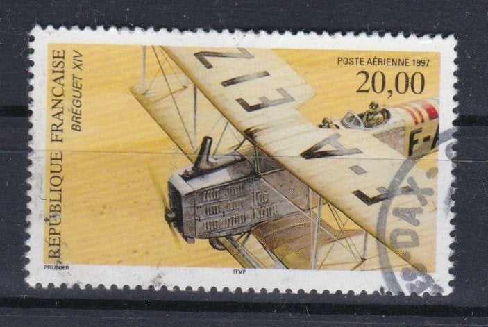 Frankrijk 1997 - nr 61  luchtpost, Ophalen of Verzenden, Gestempeld